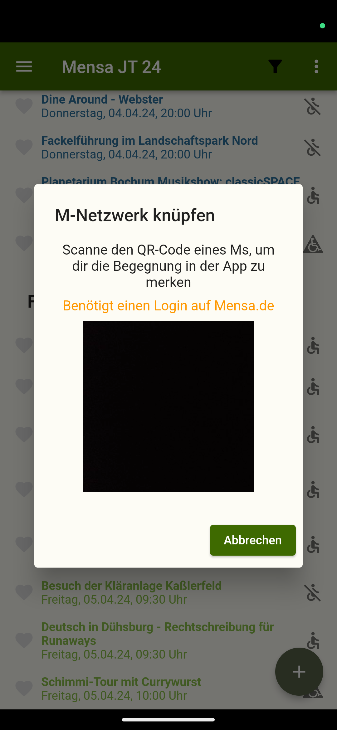Begegnungen Scanner