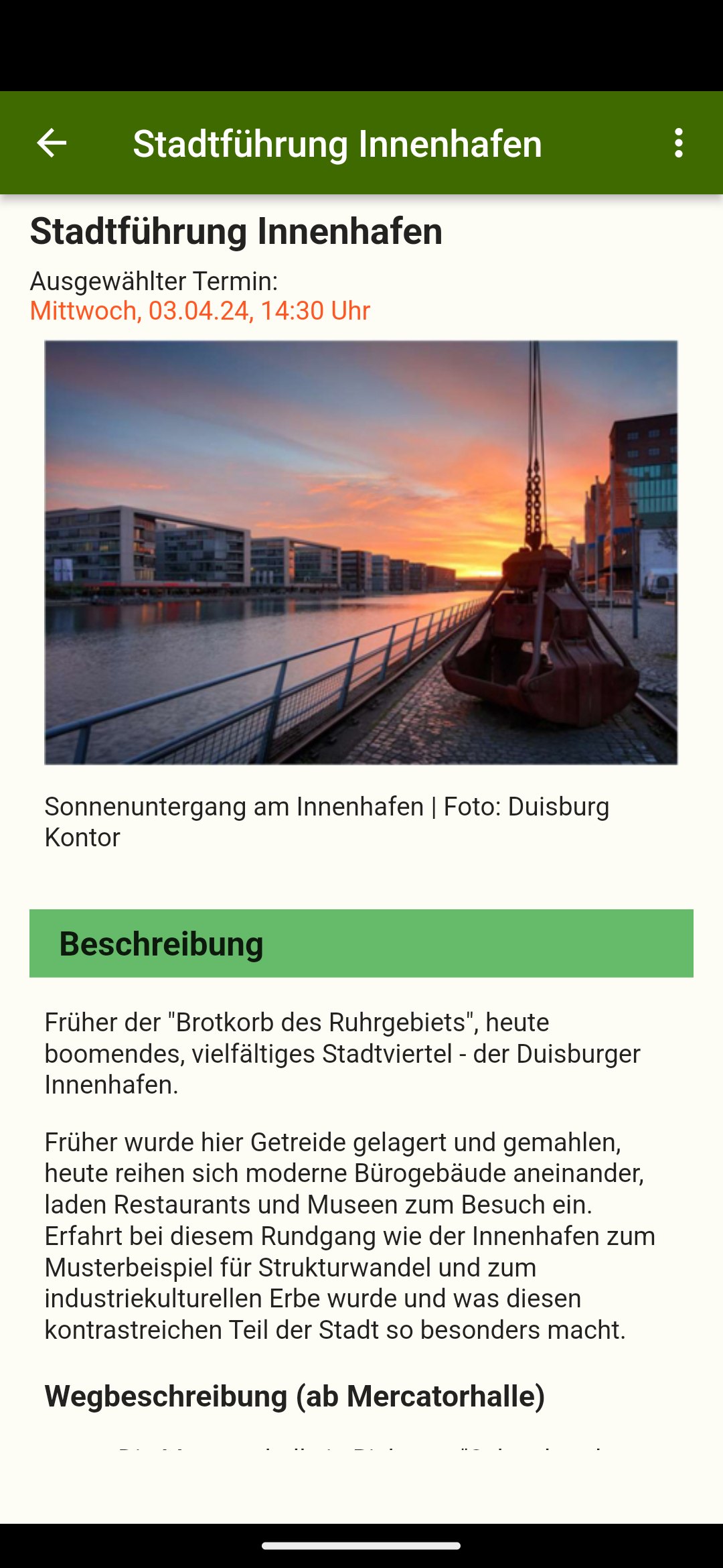 Detailansicht Kopfteil